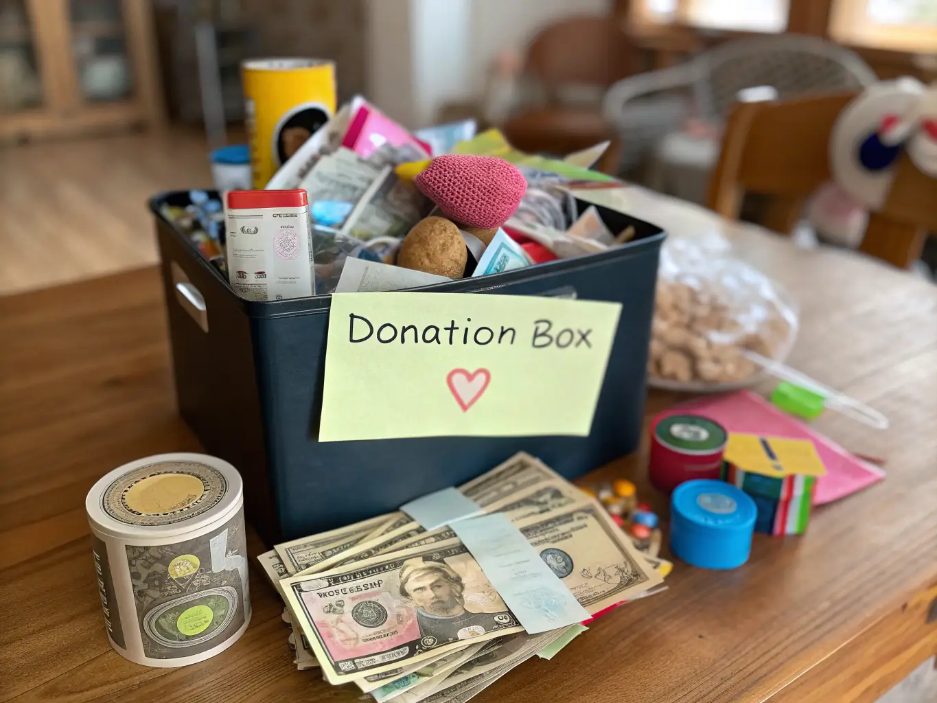 A visually appealing image representing financial support for the arts, such as a donation box or a symbolic representation of funds flowing towards artistic endeavors.